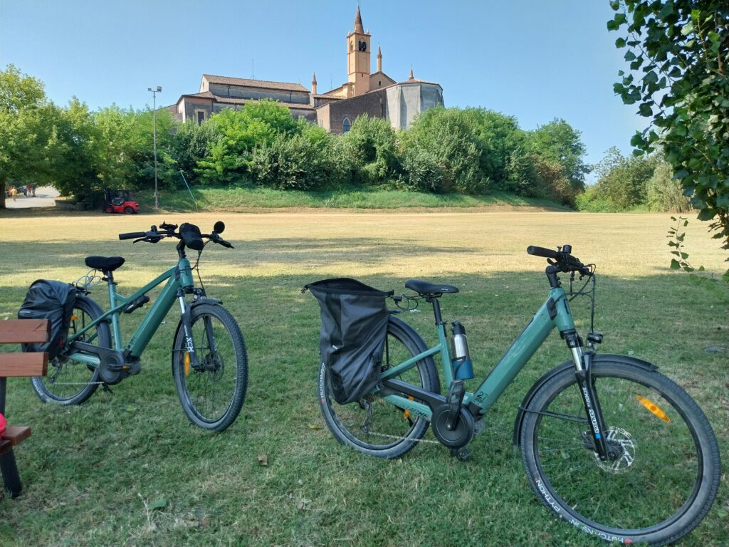 Moustache Samedi 27 Xroad 1 e-bikes al Santuario Beata Vergine Maria delle Grazie